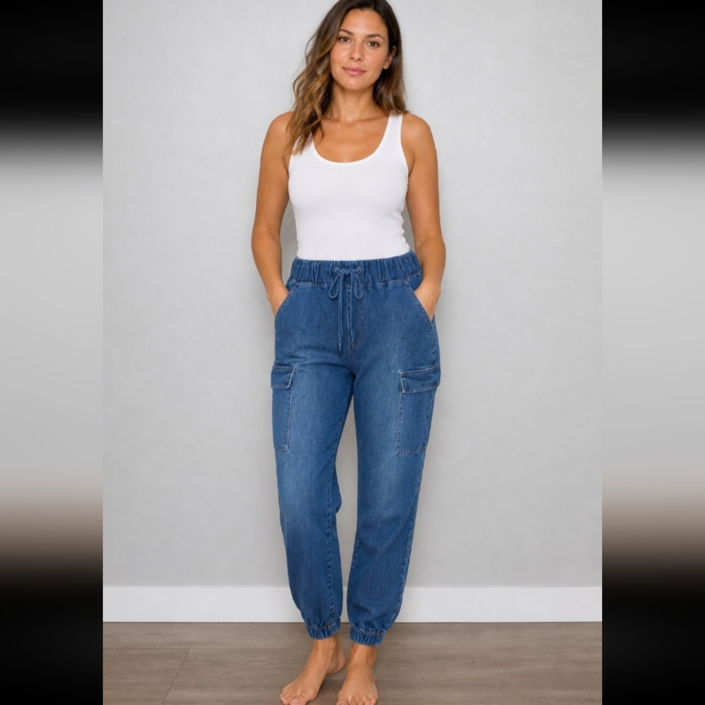 TINSEL Jean Cargo Johher Petite Small Pants